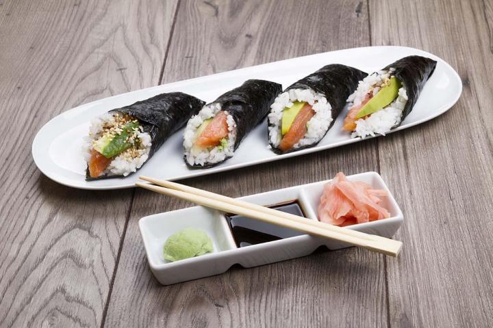 Plats sushi Tampon